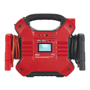 Sealey Jump Start Power Pack Lithium-ion Phosphate (LiFePo4) 12/24V 1200/600 Peak Amps