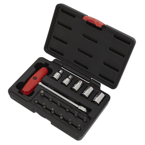 Sealey Socket & JIS Bit Set 18pc