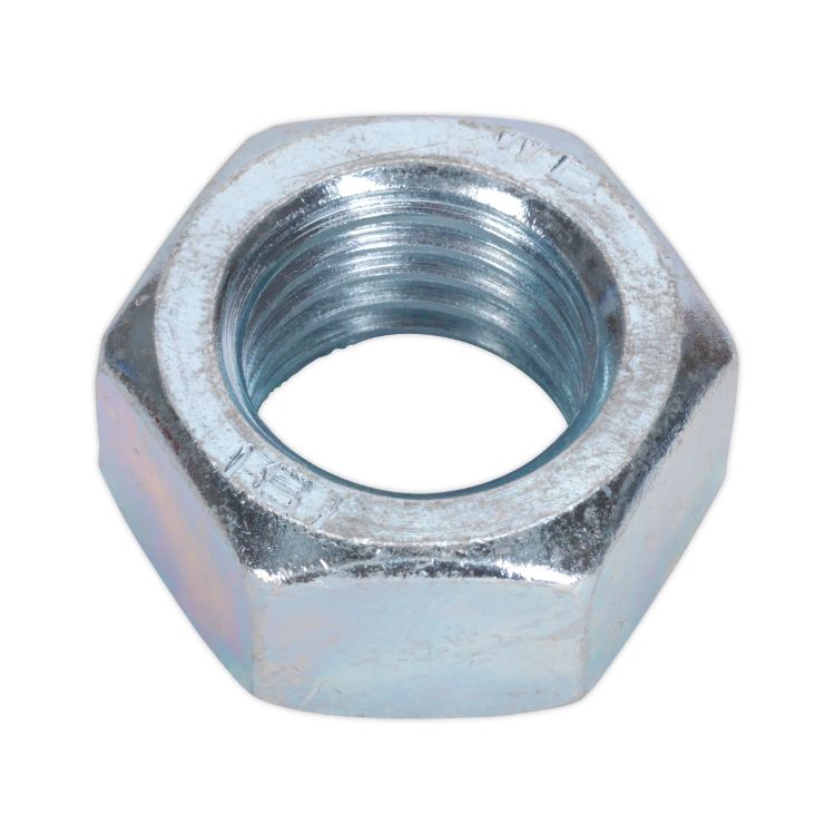 Sealey Steel Nut DIN 934 - M24 Zinc - Pack of 5