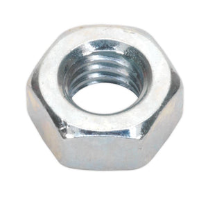 Sealey Steel Nut DIN 934 - M6 - Pack of 100