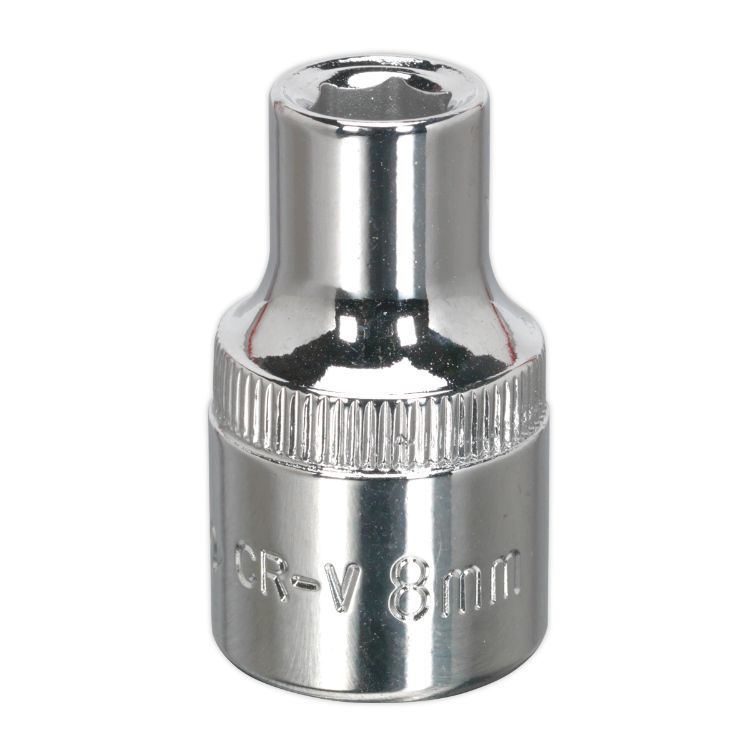 Sealey WallDrive Socket 8mm 1/2