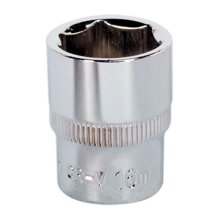 Sealey WallDrive Socket 16mm 3/8