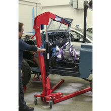 Load image into Gallery viewer, Sealey Folding Engine Crane 1 Tonne (Premier)
