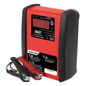 Sealey Schumacher Intelligent Speed Charge Battery Charger/Maintainer 15A 12V