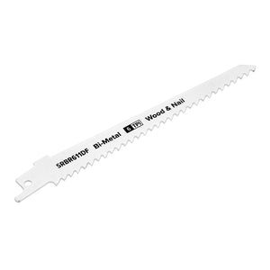 Sealey Reciprocating Saw Blade Wood & Nail 150mm (6") 6tpi - Pack of 5