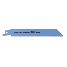 Load image into Gallery viewer, Sealey Reciprocating Saw Blade Metal 150mm (6&quot;) 18tpi - Pack of 5 (SRBR622EF)
