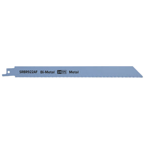 Sealey Reciprocating Saw Blade Metal 230mm (9") 24tpi - Pack of 5