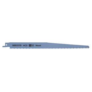 Sealey Reciprocating Saw Blade Clean Wood 250mm (10") 6tpi - Pack of 5