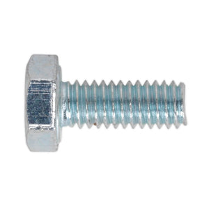 Sealey HT Zinc Setscrew DIN 933 - M4 x 16mm - Grade 8.8 - Pack of 50