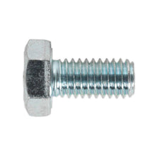 Load image into Gallery viewer, Sealey HT Zinc Setscrew DIN 933 - M6 x 12mm - Grade 8.8 - Pack of 50
