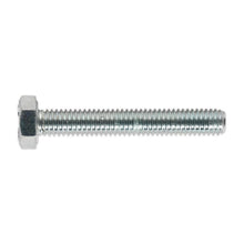 Load image into Gallery viewer, Sealey HT Zinc Setscrew DIN 933 - M6 x 40mm - Grade 8.8 - Pack of 50
