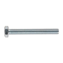 Load image into Gallery viewer, Sealey HT Zinc Setscrew DIN 933 - M6 x 50mm - Grade 8.8 - Pack of 50
