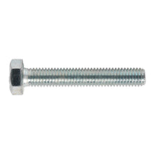 Load image into Gallery viewer, Sealey HT Zinc Setscrew DIN 933 - M8 x 50mm - Grade 8.8 - Pack of 50
