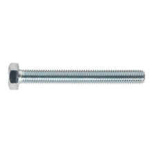 Load image into Gallery viewer, Sealey HT Zinc Setscrew DIN 933 - M8 x 70mm - Grade 8.8 - Pack of 25
