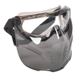 Sealey Safety Goggles, Detachable Face Shield