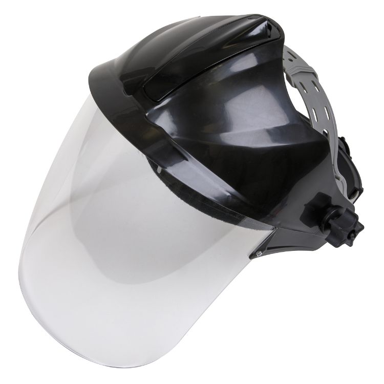 Sealey Deluxe Brow Guard, Aspherical Polycarbonate Full Face Shield