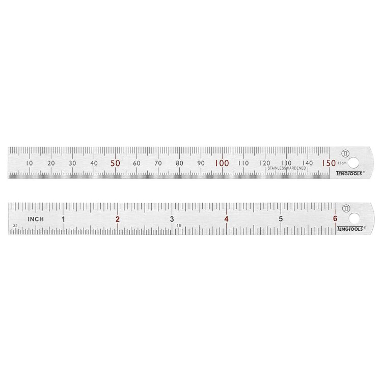 Teng Steel Rule 150mm (6