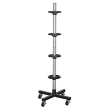 Load image into Gallery viewer, Sealey Wheel Storage Trolley 100kg Capacity
