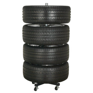 Sealey Wheel Storage Trolley 100kg Capacity