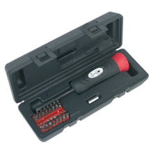 Load image into Gallery viewer, Sealey Torque Screwdriver Set 34pc 2-10Nm 1/4&quot; Sq Drive (Premier)
