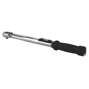 Sealey Torque Wrench Locking Micrometer Style 3/8" Sq Drive10-110Nm(10-80lb.ft) Calibrated (Premier)