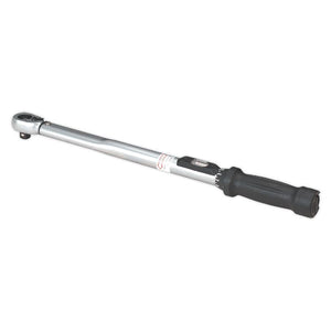 Sealey Torque Wrench Locking Micrometer Style 1/2" Sq Drive 40-210Nm(30-150lb.ft) Calibrated (Premier)