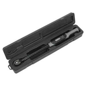 Sealey Angle Torque Wrench Digital 1/2" Sq Drive 20-200Nm(14.7-147.5lb.ft) Black Series (Premier)