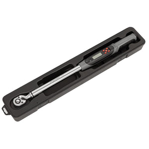 Sealey Angle Torque Wrench Digital 1/2" Sq Drive 20-200Nm(14.7-147.5lb.ft) (Premier)