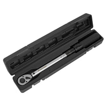 Load image into Gallery viewer, Sealey Torque Wrench Micrometer Style 1/2&quot; Sq Drive 40-210Nm (Premier)
