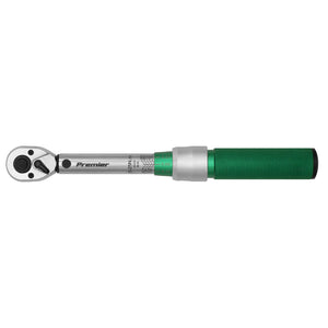 Sealey Torque Wrench Micrometer Style 1/4" Sq Drive 5-25Nm - Calibrated (Premier)