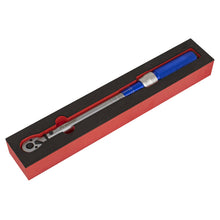 Load image into Gallery viewer, Sealey Torque Wrench Micrometer Style 3/8&quot; Sq Drive 20-120Nm - Calibrated (Premier)
