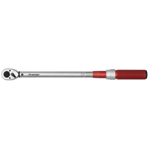 Sealey Torque Wrench Micrometer Style 1/2" Sq Drive 40-220Nm - Calibrated (Premier)