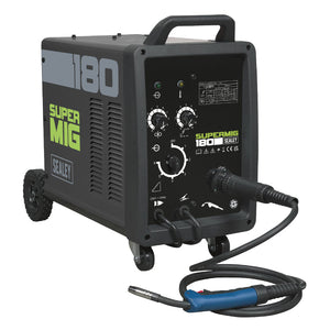 Sealey Professional MIG Welder 180A 230V, Binzel Euro Torch