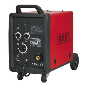 Sealey Professional MIG Welder 200A 230V, Binzel Euro Torch