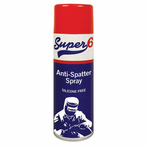 Super 6 - Silicone Free Anti-Spatter Spray 300ml - Box of 6