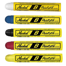 Load image into Gallery viewer, Markal - B Paintstik - Original Marker for Rough, Rusty, Smooth or Dirty Surfaces - Pack of 3
