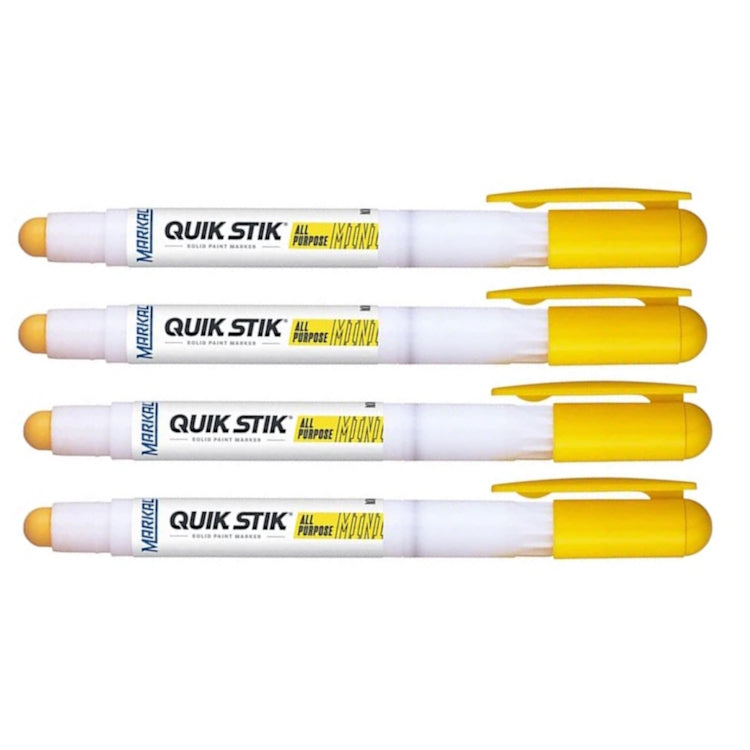 Markal - Quik Stik Mini Solid Paint Marker - Pack of 4