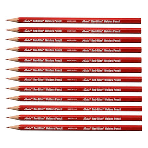 Markal - Red-Riter Welder's Pencil - Pack of 12