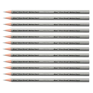 Markal - Silver-Streak Welder's Pencil - Pack of 12