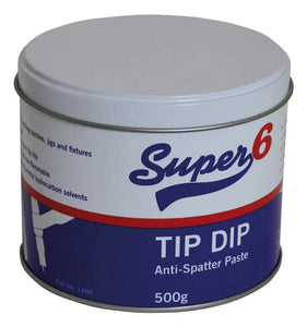 Super 6 - Anti-Spatter Paste - Tip Dip Tin 500g