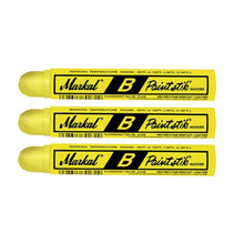 Load image into Gallery viewer, Markal - B Paintstik - Original Marker for Rough, Rusty, Smooth or Dirty Surfaces - Pack of 3
