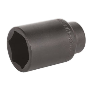 Sealey Impact Socket 35mm 1/2" Sq Drive Deep (Premier) - 6pt