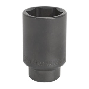 Sealey Impact Socket 35mm 1/2" Sq Drive Deep (Premier) - 6pt