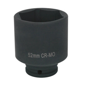 Sealey Impact Socket 52mm 1/2" Sq Drive