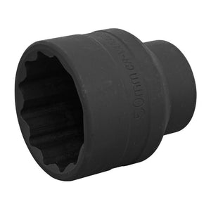 Sealey Impact Socket 50mm 3/4" Sq Drive Bi-Hex (Premier) - 6pt