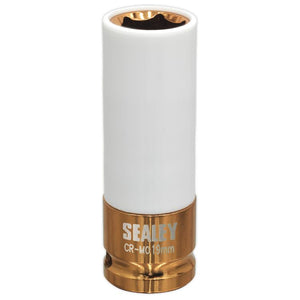 Sealey Alloy Wheel Impact Socket 19mm 1/2" Sq Drive