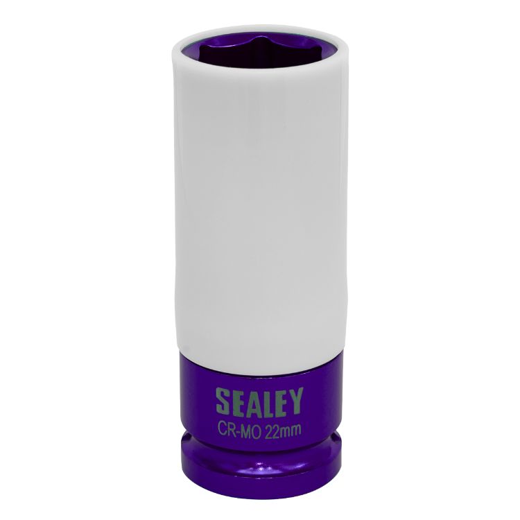 Sealey Alloy Wheel Impact Socket 22mm 1/2