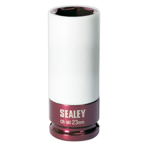 Sealey Alloy Wheel Impact Socket 23mm 1/2" Sq Drive