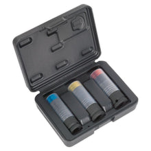 Load image into Gallery viewer, Sealey Alloy Wheel Ultra-Power Impact Socket Set 3pc 1/2&quot; Sq Drive
