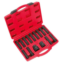 Load image into Gallery viewer, Sealey Impact Hex, TRX-Star* &amp; TRX-Star* Female Socket Bit Set 16pc 3/4&quot; &amp; 1&quot; Sq Drive
